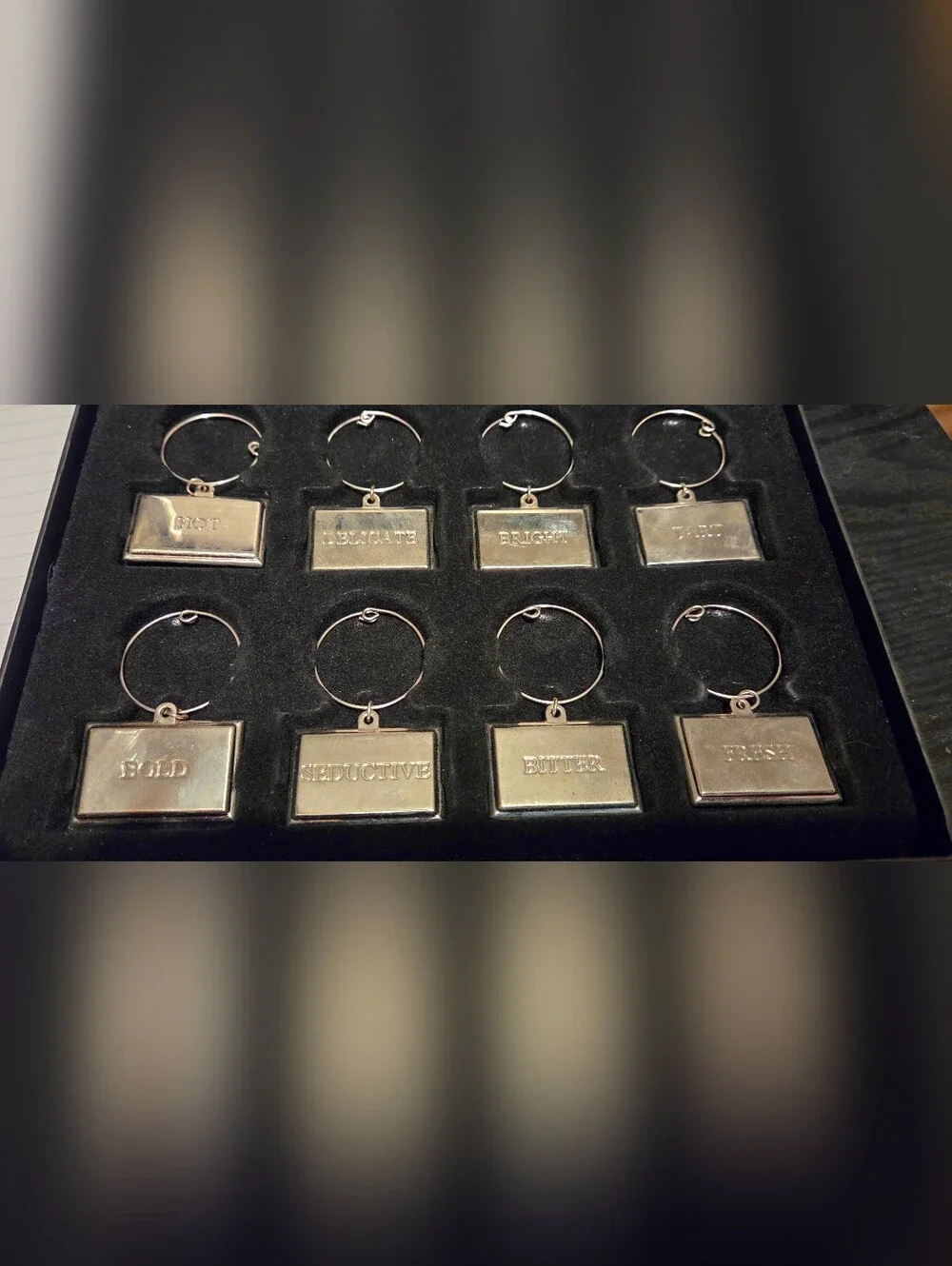 Kevin Zraly's Windows on the World Complete Wine Course Wine Glass Charms